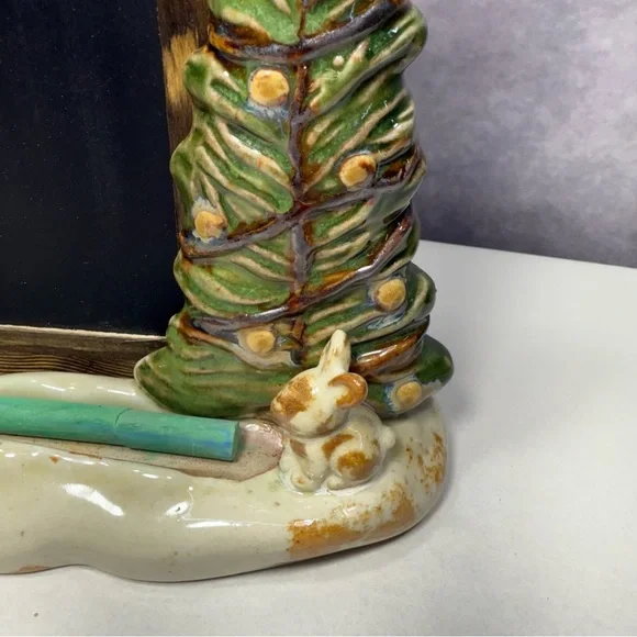 St. Nicholas Square Forest Friends Christmas Chalkboard Holder - Picture 5 of 10